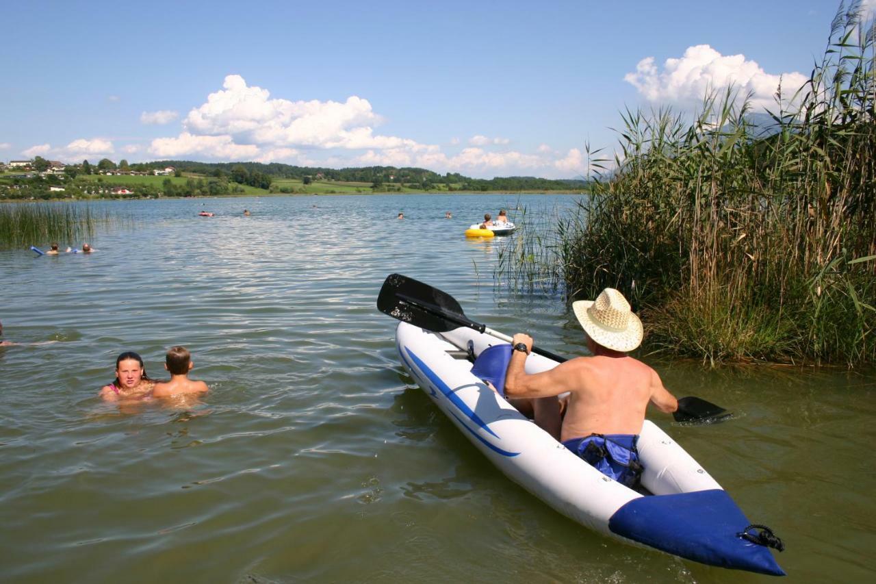Ferienwohnungen Eckwirt Region: Klopeinersee-Turnersee Sankt Kanzian am Klopeiner See ภายนอก รูปภาพ